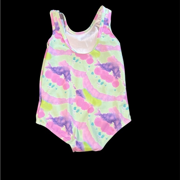 2-Piece Tie Dye Girl's Bathing Suit Set - Picture 3 of 3